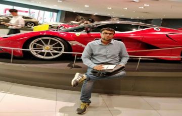 Dubai with Ferrari World