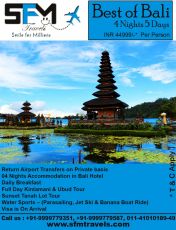 Experience 5 Days Delhi to Bali Friends Vacation Package