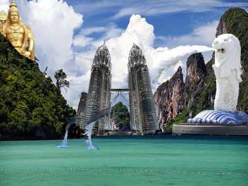 Magical 6 Days Singapore, Malaysia, Malaysia with Batu Caves Holiday Package