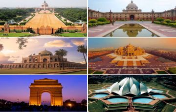 Amazing New Delhi Tour Package for 6 Days from Mumbai