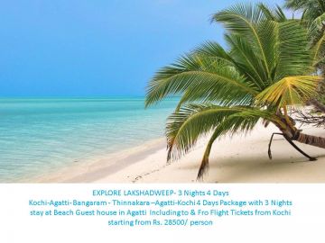 Pleasurable 4 Days 3 Nights Lakshadweep and New Delhi Holiday Package