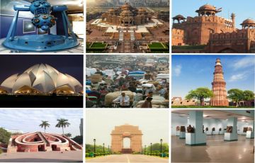 Experience New Delhi Tour Package for 6 Days from Mumbai