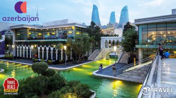 Family Getaway Baku Honeymoon Tour Package for 4 Days 3 Nights