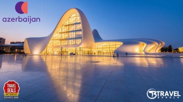 Family Getaway Baku Honeymoon Tour Package for 4 Days 3 Nights