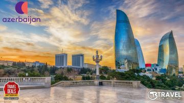 Family Getaway Baku Honeymoon Tour Package for 4 Days 3 Nights