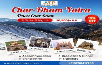 Char Dham Yatra Ex Haridwar 09 Days Tour