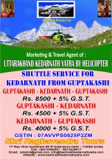 Beautiful 2 Days Guptakasi to Guptakasi - Kedarnath - Guptakasi Trip Package