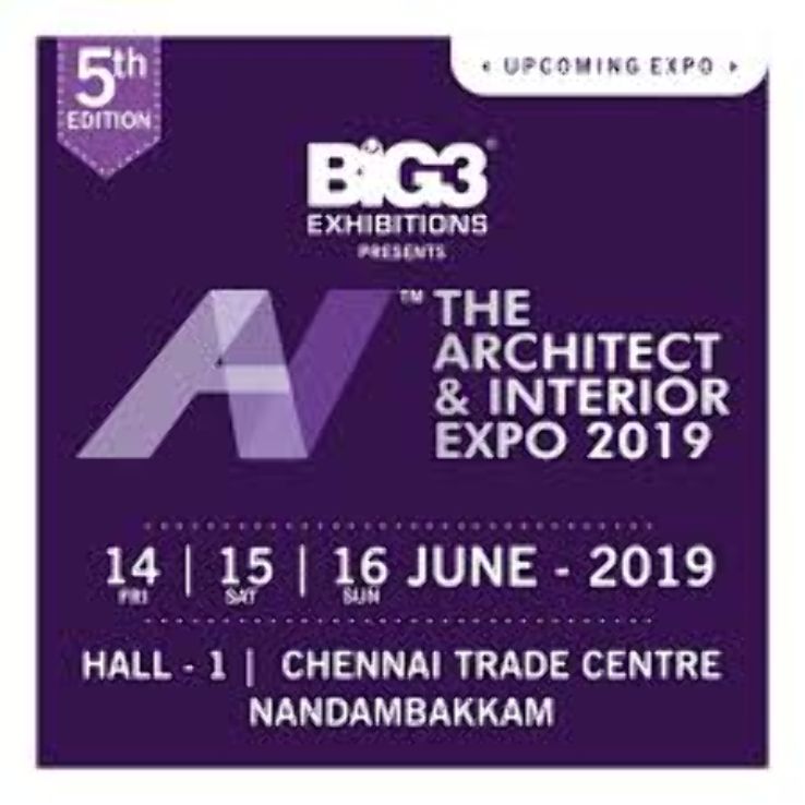 The Architect Interior Expo 2019 In Chennai Trade Centre