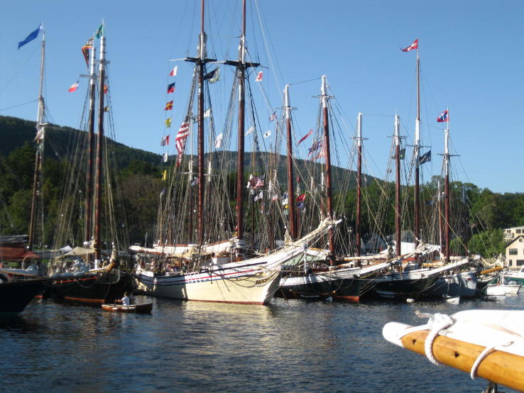 Camden Windjammer Festival in 2019 in United States Of America, photos