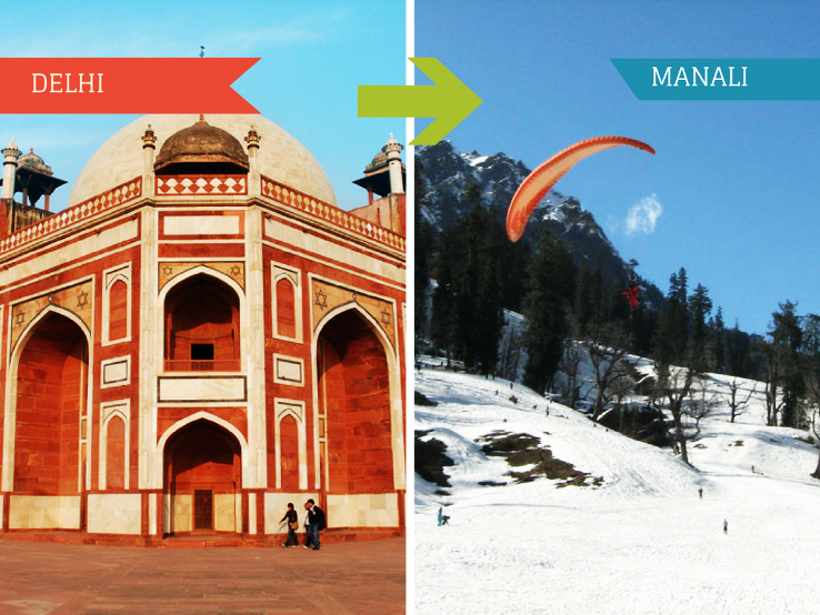 best travel agents in delhi for manali