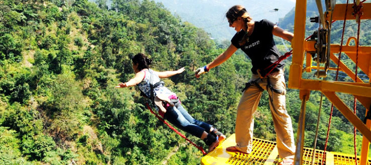 Places To Enjoy Bungee Jumping In India - Hello Travel Buzz