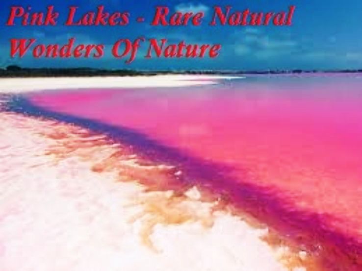 Pink Lakes - Rare Natural Wonders - Places To See In Your Lifetime